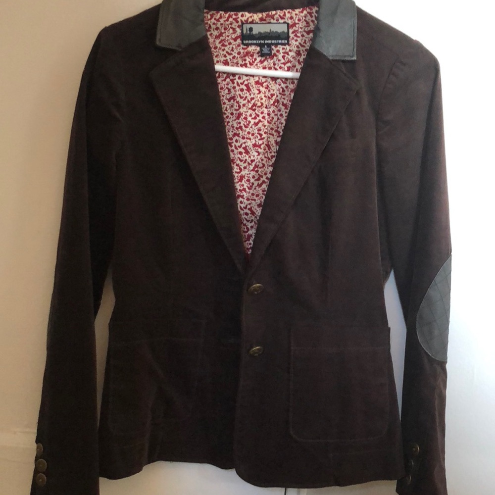 Brooklyn industries corduroy blazer